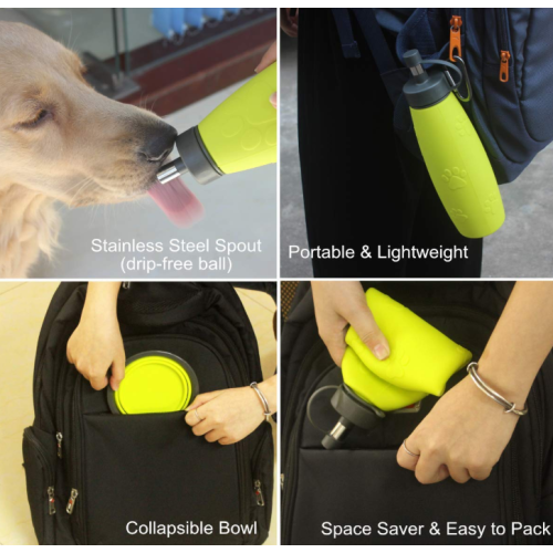 Portable Pet Sport Botol Air Travel