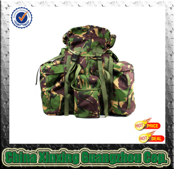 Army durable hiking knapsack shoulder woodland backpack