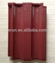 Chinese style interlocking glazed clay roof tiles, outdoor waterproof roofing material