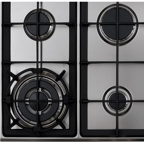 Cooker Hob Types 6 Burner Stainless Steel Top