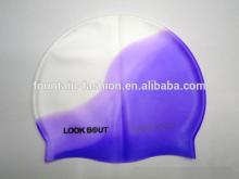 fashion silicone swimming cap