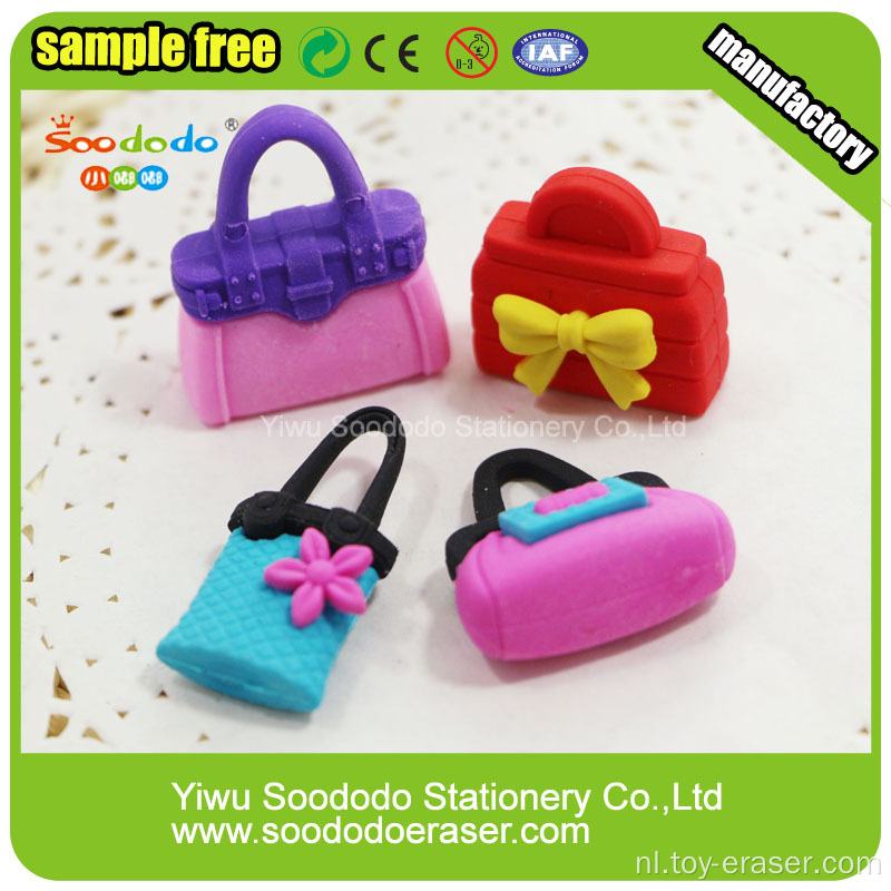 SOODODO 3D Hot-selling Purple Guitar Shaped Eraser