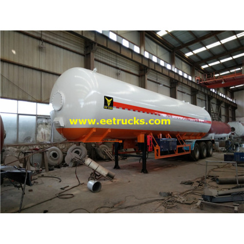 50000L 25ton NH3 Transport Tanker Trailers