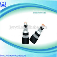 Individual shield control cable braid control cable