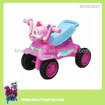 Rabbit shape kids ride on toys