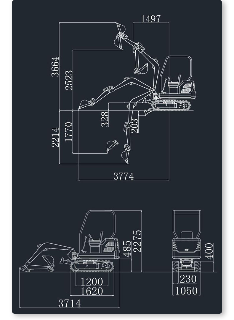 2ton Excavator