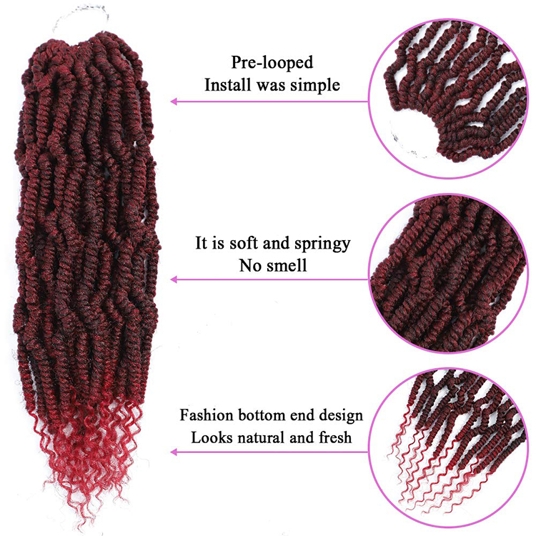 Wholesalers Baids Bomb Twist Hair 12inch Ombre Braids Crochet Braid Hair Synthetic Hair Braids Extensions