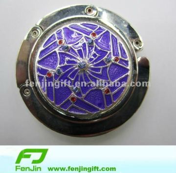 Metal bag hanger organizer