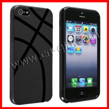 TPU Black Basketball Shape Case Compatible With Apple iPhone