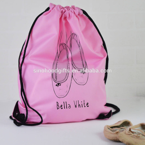 China manufacturer supply Cheap Recyclable Nylon Drawstring Bag wholesale