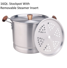 Aluminum soup cooking steamer pot cookware