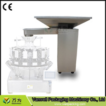 Food vibrating feeder for weigher packing system