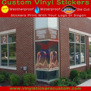 window decal stickers maker