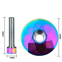 Aluminum Alloy MTB Bike Headset Top Cover for Road Bicycle Stem