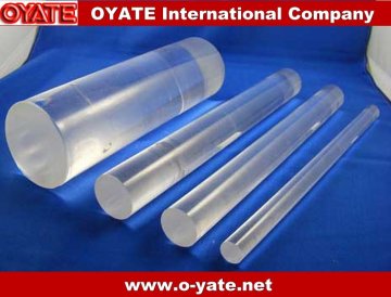 translucent quartz rod