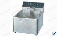 8L Stainless Steel Countertop Deep Fryer With Basket , Bask