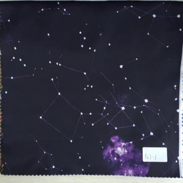 Constellation Black/Purple Printed Lining