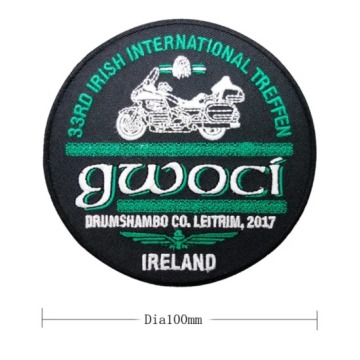 Patch ricamate per motociclette personalizzate per ornamenti