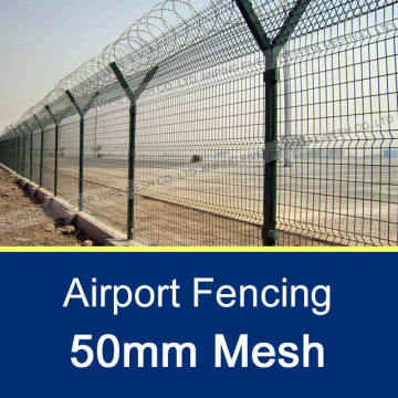 50mm Mesh Airport Fencing Supplier/Airport Protective Fencing