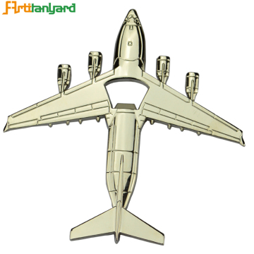 Alloy Aircraft Shape Bottle Opener