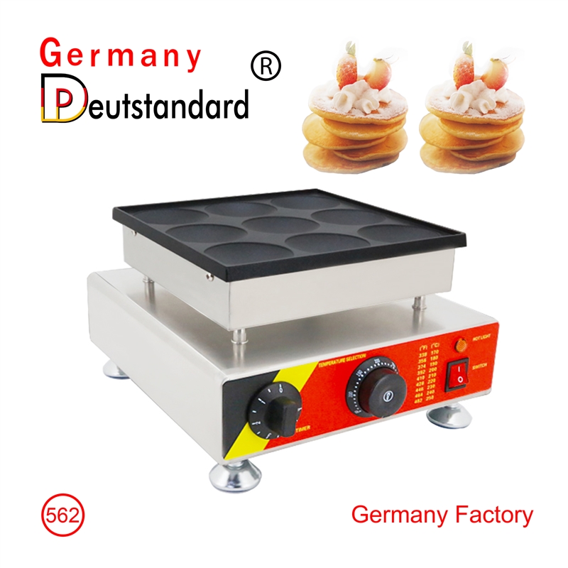 Snackmaschinen Pfannkuchenmaschine Maschine 9 Löcher Pfannkuchenmaschine zu verkaufen