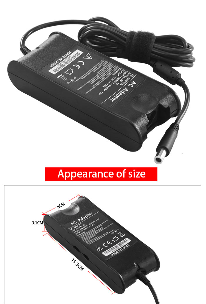 19.5v 4.62a Ac Power Charger