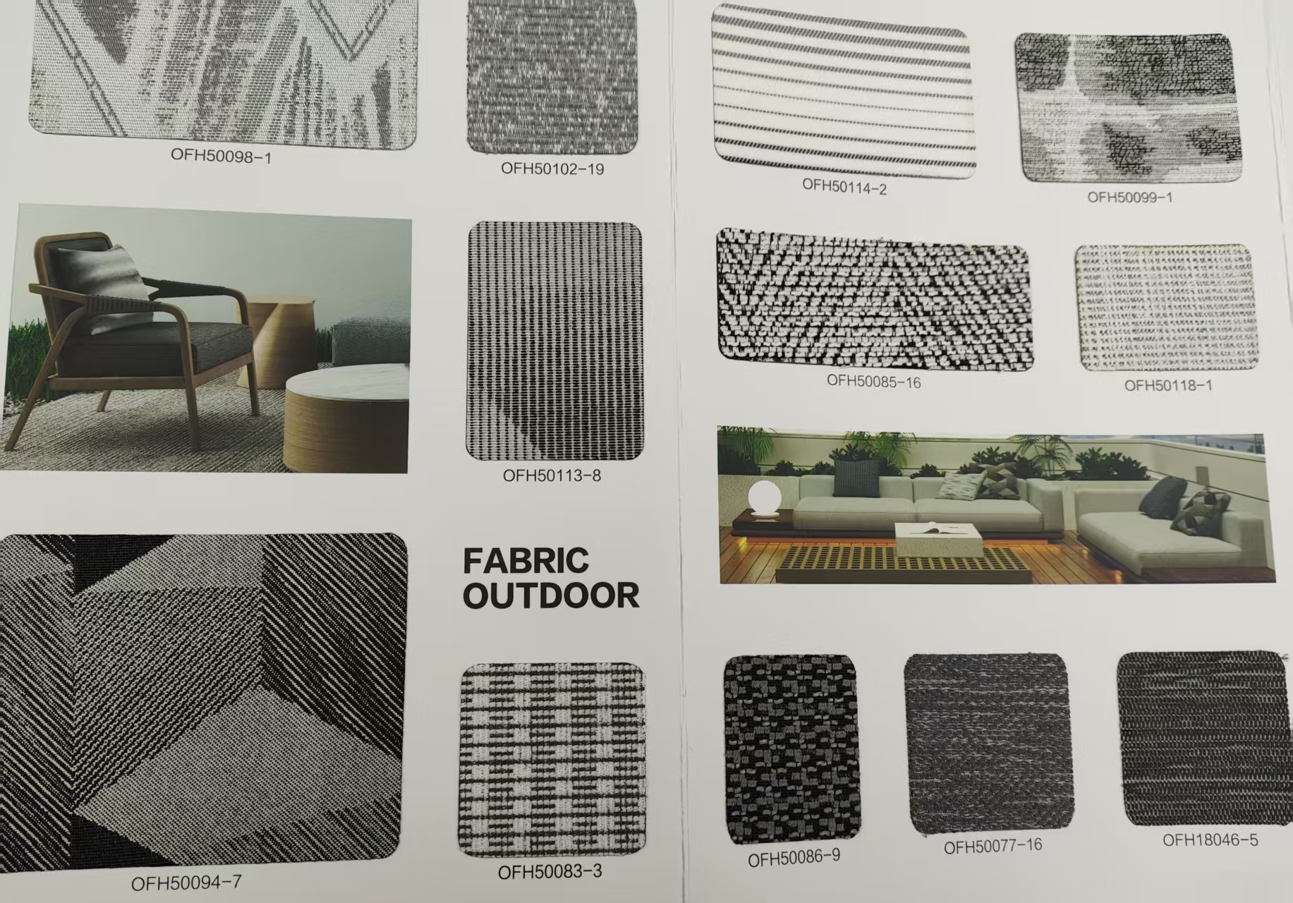 tissu d'extérieur outdoor fabric