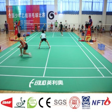 PVC indoor badminton flooring mat