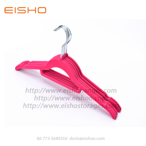 EISHO Rosy Velvet Shirt Hanger Pour Femmes FV007-42