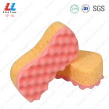 customized pink car cleaning sponge