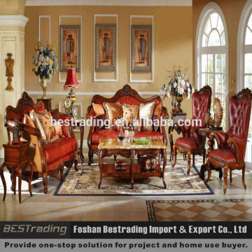 European style sofa,Leather sofa ,livingroom sofa,new design