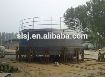 500t vertical soybean meal storage steel silo