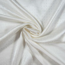 Funky Plain Dyed Jacquard Silk Satin,Dot Patterned Natrual Silk Fabrics Factory Supply