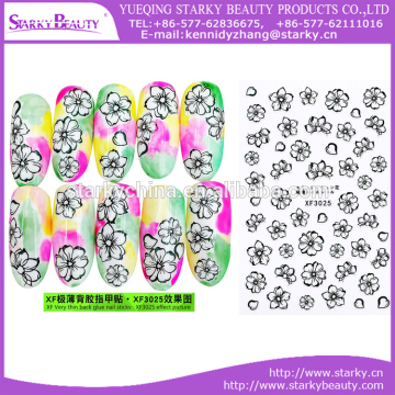 Water Transfer Nail Stickers Manicure Flowers Design Nail Decoration Nails Decal