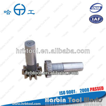 Taper-shank straight-tooth gear shaper cutter