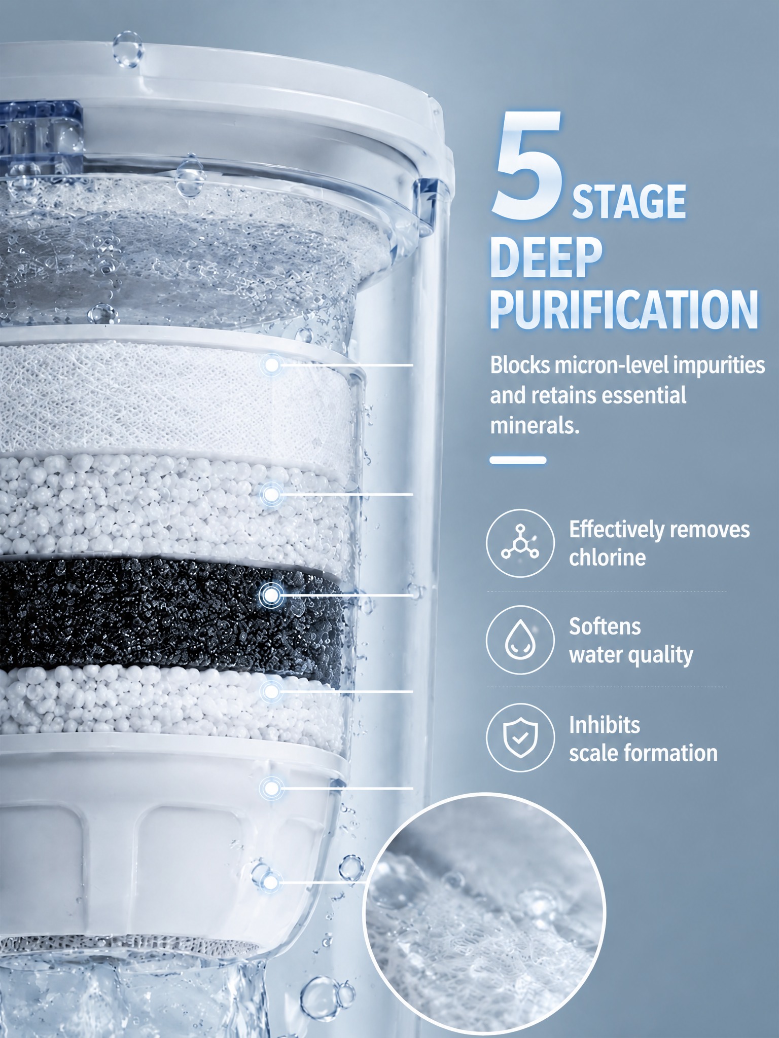jarra con filtro de agua water filter pitcher