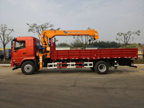 HBQZ Hot Sale 8tons Telescopic Boom Truck Crane (SQ8S4)