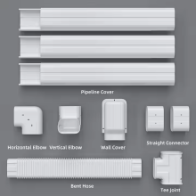PVC Duct Cover Air Conditioner Accessory Spare Parts