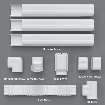 PVC Duct Cover Air Conditioner Accessory Spare Parts