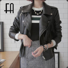 wholesale price high quality fashion moto leather jacket /fashion women's leather jacket