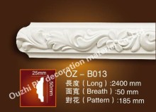 Architectural Decoration Pu wall ceiling decoration cornice