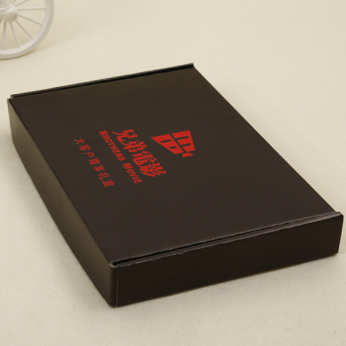 Hair Extension Black Mailer Boxes Custom Logo