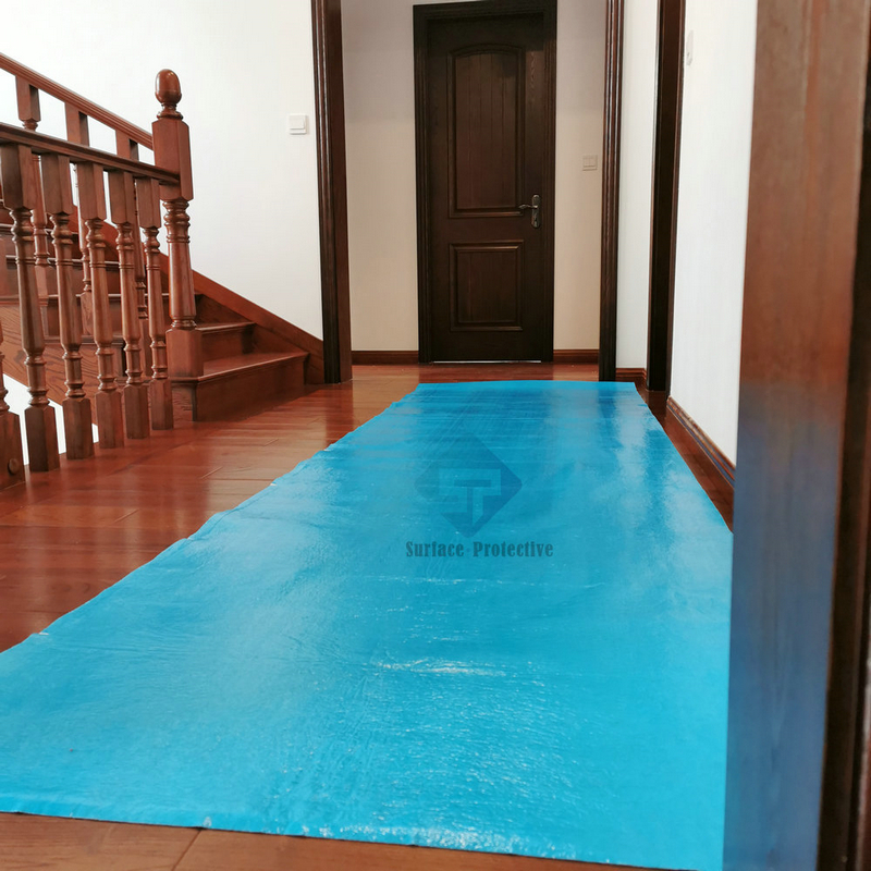 Amazon Blue Plastic Adheive Floor Protector