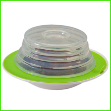 Multi-fuction Eco Folding Silicone Plate Topper