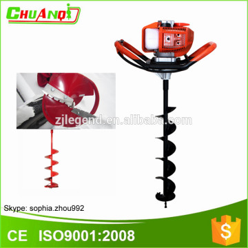 Ice auger/earth auger drill bits