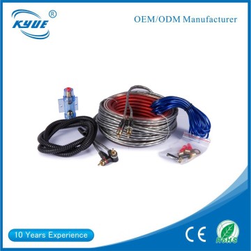 Factory Price 6AWG Amp Kits Car Installation Double Raw Gray 5M Amp Kits