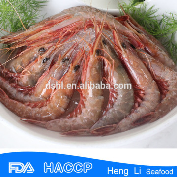 HL002 seafood wild frozen red shrimp wholesale