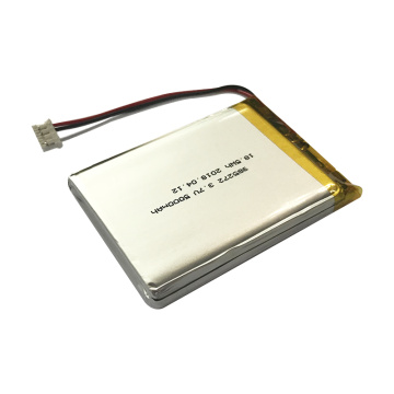 Rechargeable 985272 3.7V 5000mAh 18.5Wh Li Polymer Battery