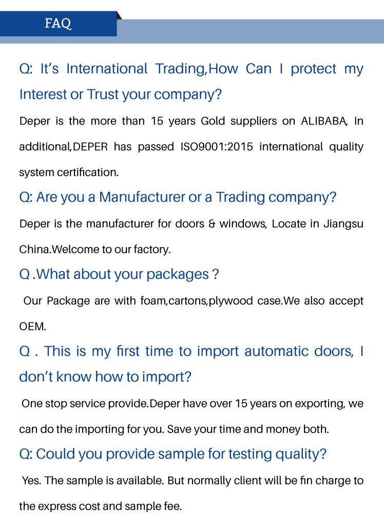 APP control debugging magnetic automatic sensor glass sliding door operators