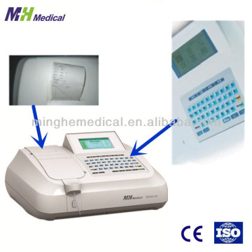 electric medical laboratory equipment LCD semi auto biochemical analyzer